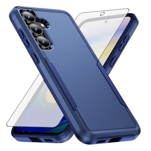 Coque Samsung S25 FE 5G antichoc double couche avec verre trempé mince