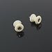 Plastic Guitar Strap Buttons Strap pins Classic simple design,Ivory color