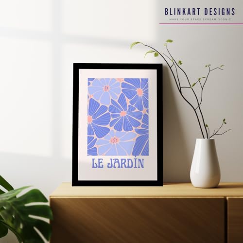 Image of BLINKART Trendy Abstract Wall Art Painting Print Design | Aesthetic Wall Decor Photo Artwork Frame Decoration Hanging For Home Bedroom Living Room Office Wall Decor | T081 | 13x10 Inches