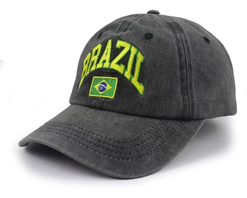 Image of USA Canada Italy Australia Argentina Brazil England France Colomabia Germany Mexico Spain Adjustable Flag Hats for Men Women