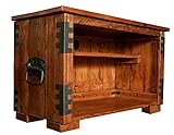 TV-Eckschrank. von Hand aus massivem Kiefernholz