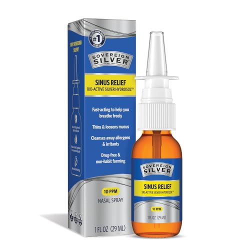 Sovereign Silver Sinus Relief Nasal Spray 1 fl oz (30 mL)