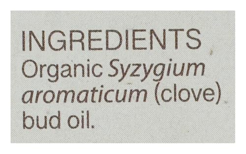Aceite Esencial Orgánico de Clavo Aura Cacia 0.25 Fl Oz miniatura 5