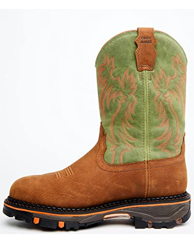 Cody James Men's Decimator 11" High Hopes Vibram Waterproof Work Boot - Bcjcwrpw523