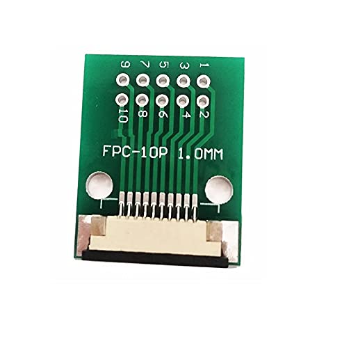 FFC/FPC Adapter Board 1mm to 2.54mm Soldered Connector – 10 Pin (B09DBFT23H) Amazon Price History, Amazon Price Tracker