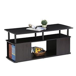 Furinno JAYA Couchtisch Schwarz