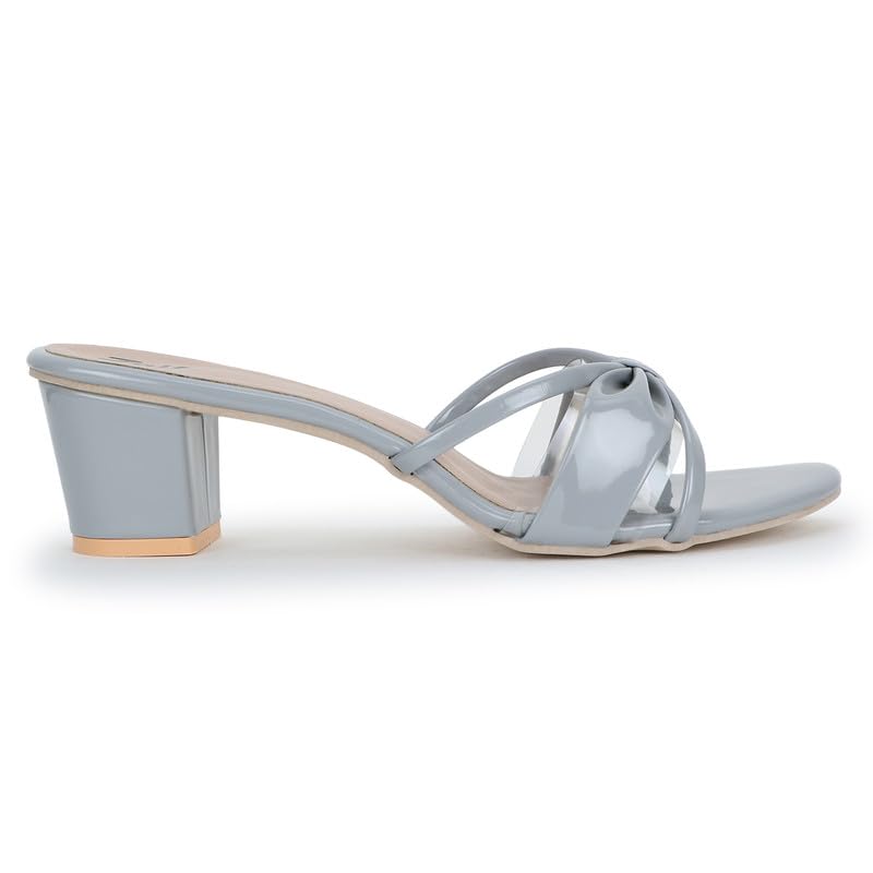 Image of ZAIF women fancy block heel footwear stylish sandal (73)