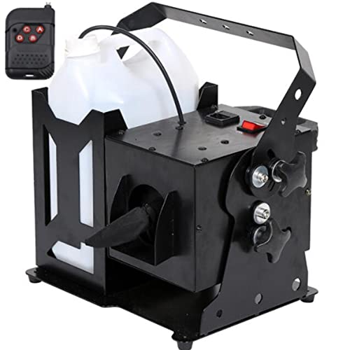 UWYTGF Snowflakemachine for Outdoor, Adjustable Angle Smoke Machine 1000W/1500W Fake Snow Machine for Parties, for Christmahalloween Wedding Stage Effect Dj Disco Party Stage (1500W)