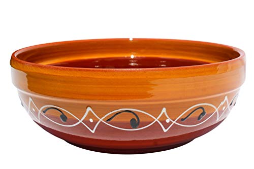 Cactus Canyon Ceramics Spanish Terracotta Deep Serving Dish