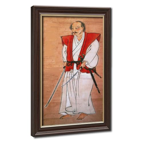 Toile Musashi Miyamoto cadre suspendu pour déco murale zen
