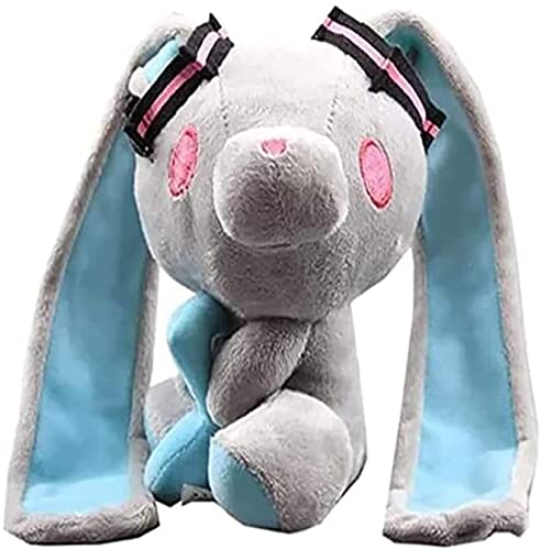 Gloomy Bear Plush Miku Doll Toys Cute Cartoon Long Ears Bunny Gray Soft Stuffed Home Decorations Pro