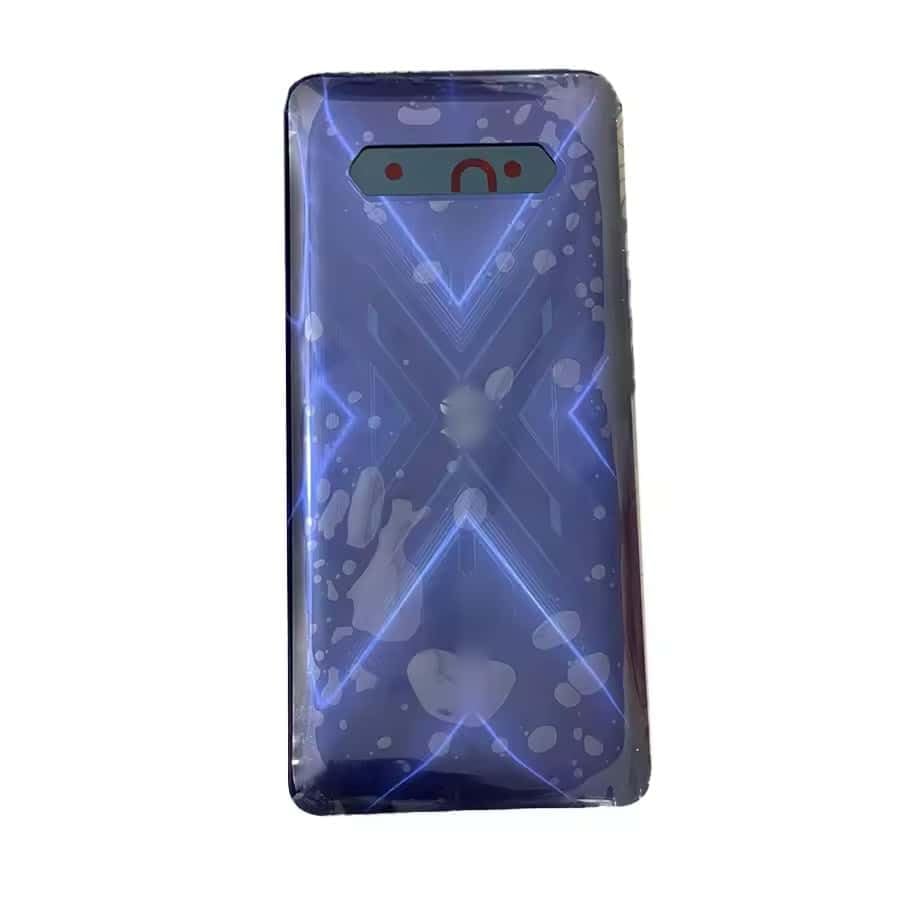 Coque Arrière Xiaomi Black Shark 4 Argent Cache Batterie Remplacement avec Lentille Caméra - 3