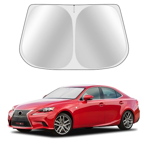 Toluoma Custom Fit Windshield Sun Shade for Le-xus is Sedan IS350 IS300 IS250 IS200t...