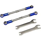 Hot Racing LRR48T06 Stainless Steel Steering turnbuckle Rock Rey