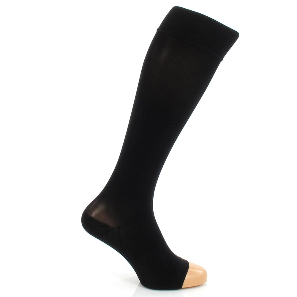 BORT AktiVen® 100 CCL2 AD Kompressionsstrümpfe normal ohne Fußspitze 4 schwarz
