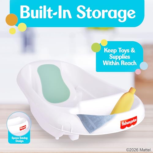 Fisher-Price™ 3-N-1 Grow with Baby Infant to Toddler Bath Tub with Supportive Sling - image 5