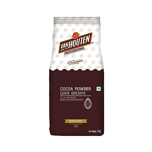 Image of VanHouten Cocoa Powder- Dark Brown Original Dutch Processed - 10 /12% Cocoa Butter 1kg