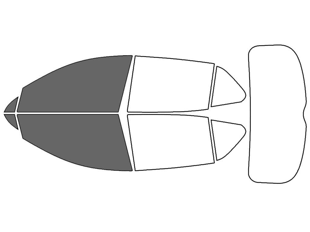Rvinyl Window Tint Kit Compatible with Buick Envision 2021-2023 - Front Precut Kit - 35%