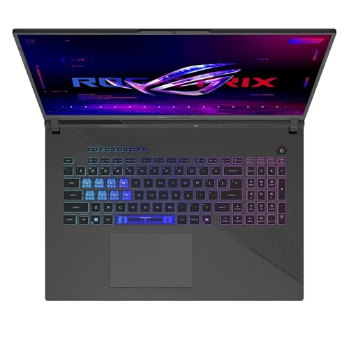 Image of ASUS ROG Strix G18 Gaming Laptop, 18 inch 2.5K (2560x1600, WQXGA) 16:10 Display, AMD 16core Ryzen 9 9955HX, RTX5070, 32GB DDR5 RAM 4TB SSD, WiFi6E, Backlit KB, Win11, Eclipse Gray, w /Mouse, W /GaLiMu