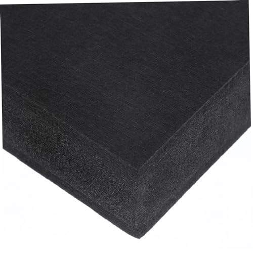 Toyvian 4 piezas Paneles acústicos de aislamiento de espuma para altavoces, subwoofer, monitores, paneles para reducción de ruido en estudios y teatros miniatura 5