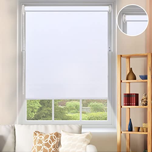 ロールスクリーン ツッパリ棒式 一級遮光 幅160 丈135 ロール