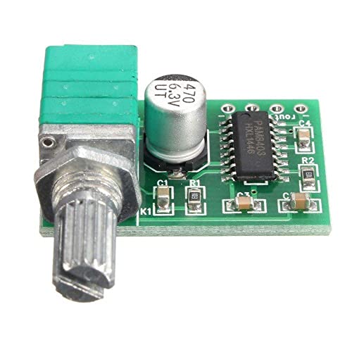 Image of Robodo Pam8403d Mini 5v 2 Channel Usb Power Audio Amplifier Board Volume Control Hc