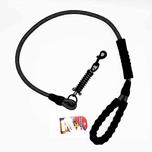 Köpek Uzatma Reflektörlü 14mmx 120cm Siyah