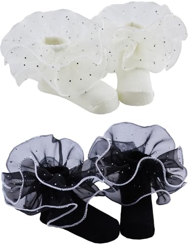 Image of PrinceSasa Little Baby Girl Princess Lace Ruffles Socks Set