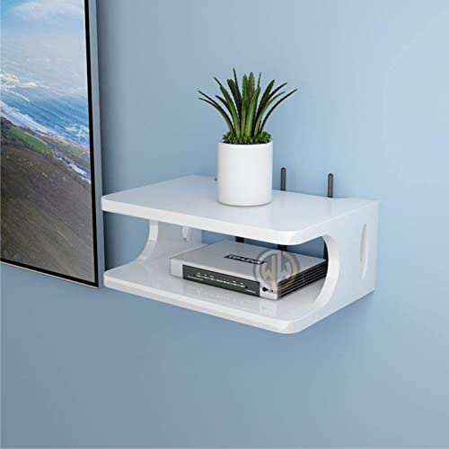 Ereteken ART Engineered Wooden Set Top Box and wi fi Stand TV Unit Wall