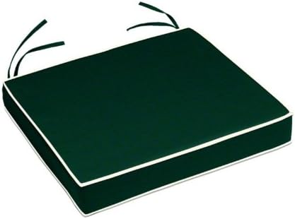 21 x 19 x 3 Sunbrella Chair Cushion (Sunbrella Forest Green)