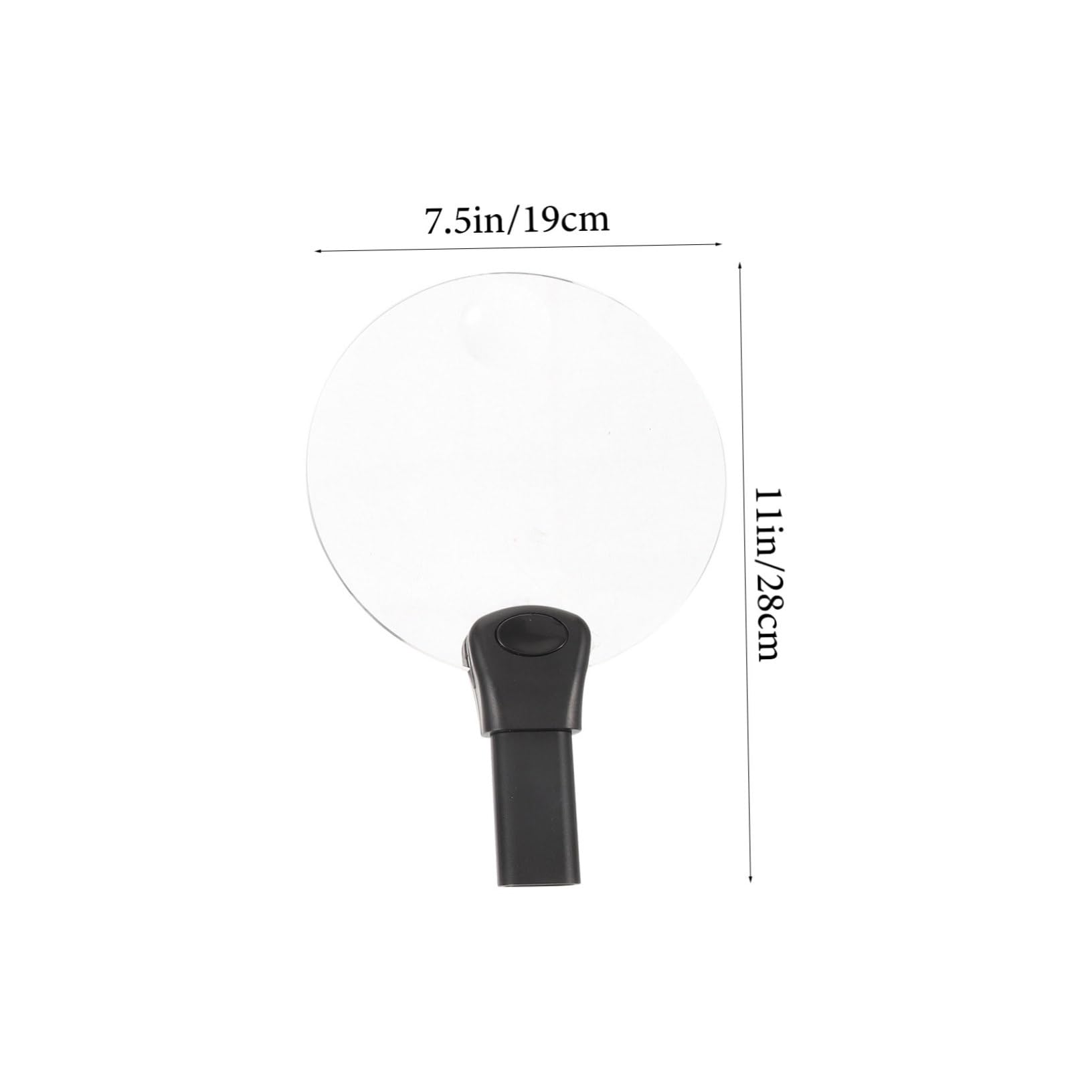 PLAFOPE Hanging Magnifier for Lightweight Magnifying Tool for Reading Sewing Handwork and Repairs Present for Seniors and