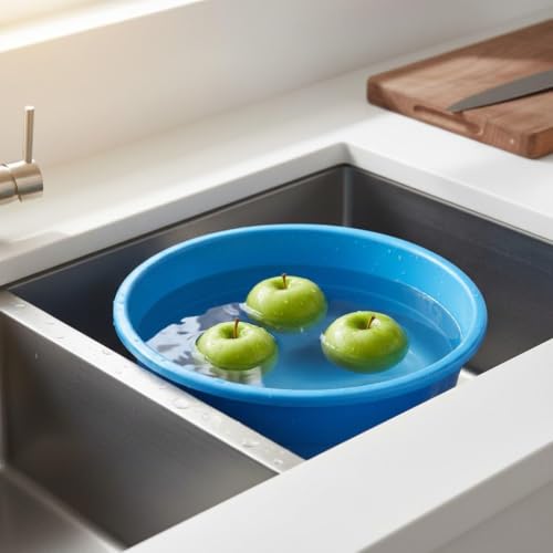 Image of AIR O MATIC Unbreakable Plastic Multipurpose Bath Tub /Washing Tub 12 LTR (Basin Tub)