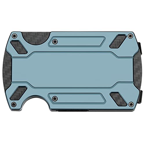 Furid Minimalist Wallet For Men, Metal Wallet, Tactical Wallet, Money Clip Wallet For Men Slim, Rfid Blocking Card Holder Wallet, Carbon Fiber Wallet #TOP3