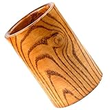 NUOBESTY Soporte para Utensilios de Cocina de Madera Creativa, Organizador Multifuncional Orificios de Drenaje, Porta Palillos y Contenedor para Cubiertos, Adecuado para Encimera y Oficina