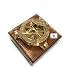 NauticalMart Captain Brass Sundial Compass with Hardwood Wooden Box