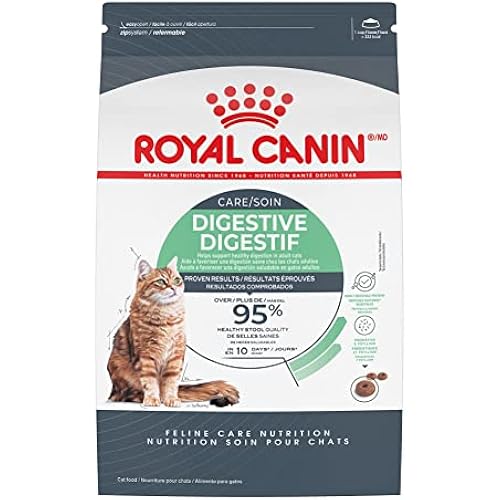 Royal Canin Feline Care Nutrition Digestive Care Adult Dry Cat Food, 6 lb Bag