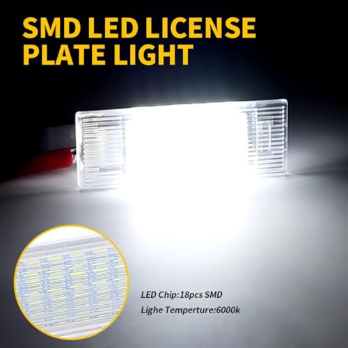 Lámpara de bienvenida LED para BMW F32 X1 blanca de alta luminosidad 3