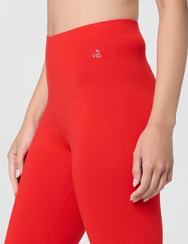 Image of Jockey AW87 Women Super Combed Cotton Elastane Stretch Leggings with Ultrasoft Waistband