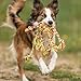 Trixie Denta Fun Seil-Spielzeug mit eingeflochtenem Ball für Hunde, 44 x 7 cm (farblich sortiert)