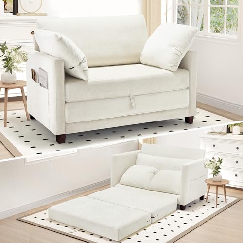 Myroyalsit 51' Convertible Sofa Bed, 2 in1 Folding Sofa Bed,...