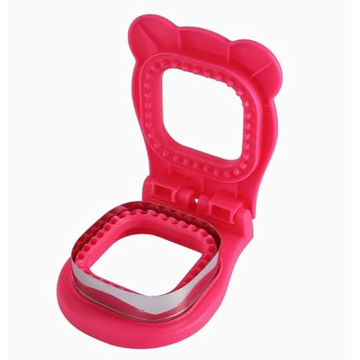 Sandwich Cutter and Sealer, Uncrustable Sandwich Maker for Making Lunchtime Easier,Square Sandwich Uncrustable Cutter for Breakfast and Lunches