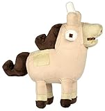 Officially Licensed Crossy Road Plush Toy Unihorse Figure, Beige & Brown, Medium, 8.5