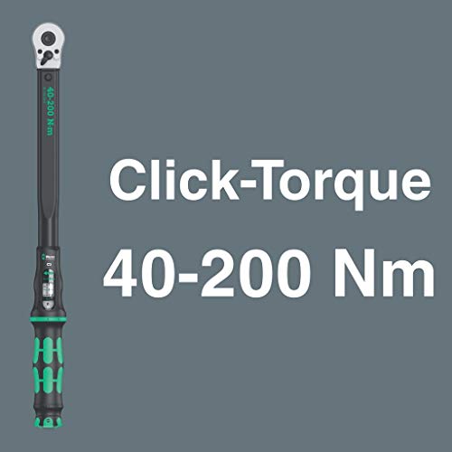Outil de mesure de couple WERA Click Torque C 3 Set 1 Acier Précision Couple optimal - vue 5