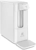 Purificador de Água Gelada Fria e Natural Elétrico Compacto Eletronico placa Electrolux Filtro refil 6 meses ou 3000l Painel Touch Bivolt Branco PE12B