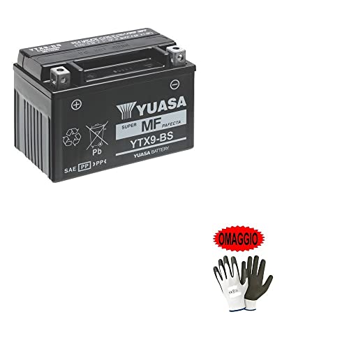 Batterie Für Yamaha XT 600 E 3TB 1998 YUASA YTX9-BS AGM Geschlossen