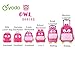 yodo Little Kids School Bag Pre-K Toddler Backpack with Name Tag and Chest Strap, Owl