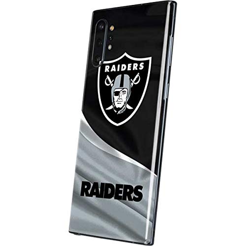 Skinit Decal Phone Skin Compatible with Samsung Galaxy Note 10 Plus - Officially Licensed NFL Las Vegas Raiders Design