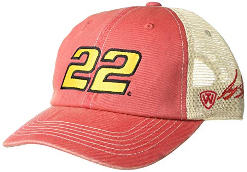 Top of the World Joey Logano Men's Favorite Driver Number Adjustable Dirty Mesh Hat, Adjustable