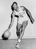 ART.COM Wall Photo Bill Russell in His Boston Celtics Uniform in 1958, 18" x 24"