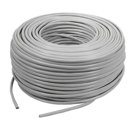 Rvike CAT6 Cable Ethernet Network LAN UTP 1000 Mbps Cable 305 Meter | - Grey UTP